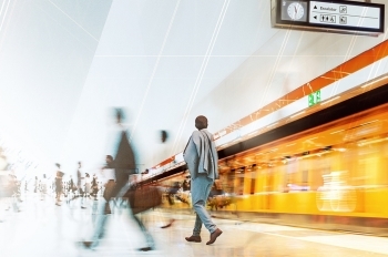 people walking